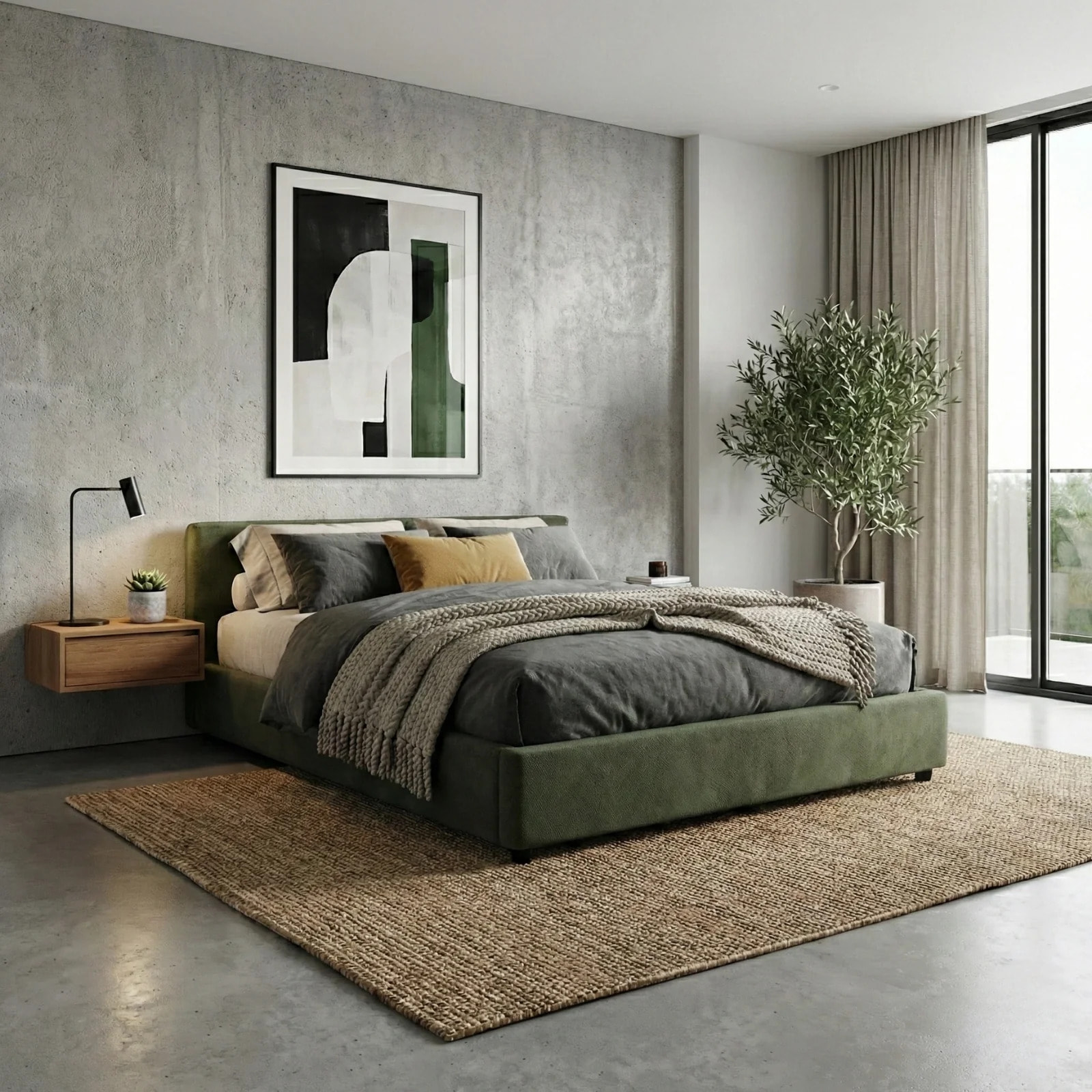 Lit coffre Cancun | Espace de Stockage jusqu'à 900 L | Robuste et Large Angle d’Ouverture | Bouclette | Vert