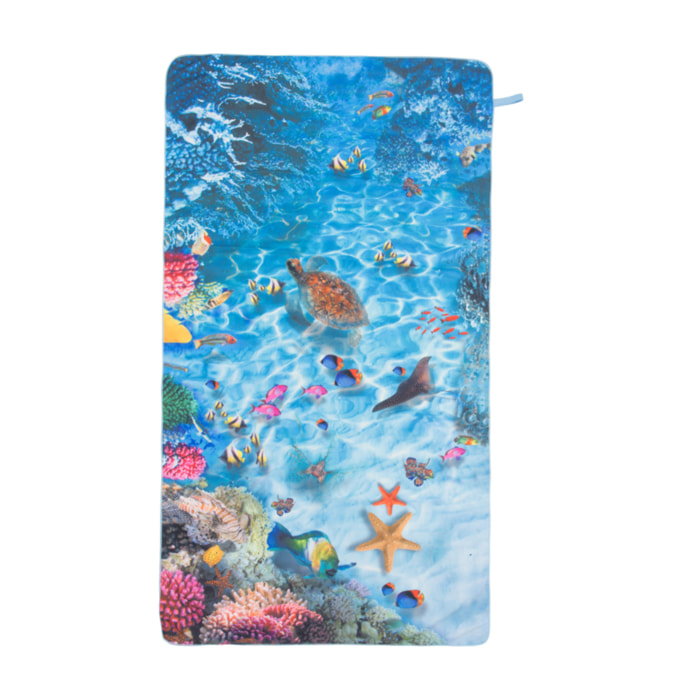 Telo Mare In Microfibra Disegno Trip