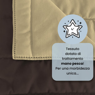 TRAPUNTINO ESTIVO ELEGANT MATRIMONIALE, BICOLORE