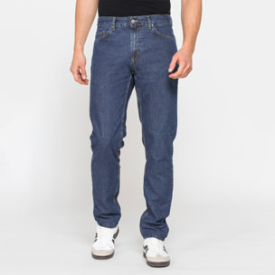 JEANS MOD. 700 REGOLARE IN DENIM FERMO LEGGERO 10,5 oz.