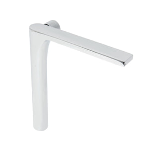 set mitigeur lavabo haut sans vidage + mitigeur cuisine 36,3 cm avec bras pivotant, chrome brillant (SATBSUR0271CR)