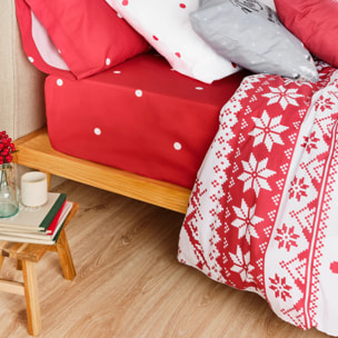 Housse de couette avec clics 100% coton Laponia 10