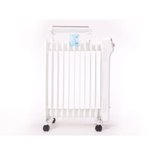 Radiateur d'huile blanc avec réservoir d'humidification 2500   W