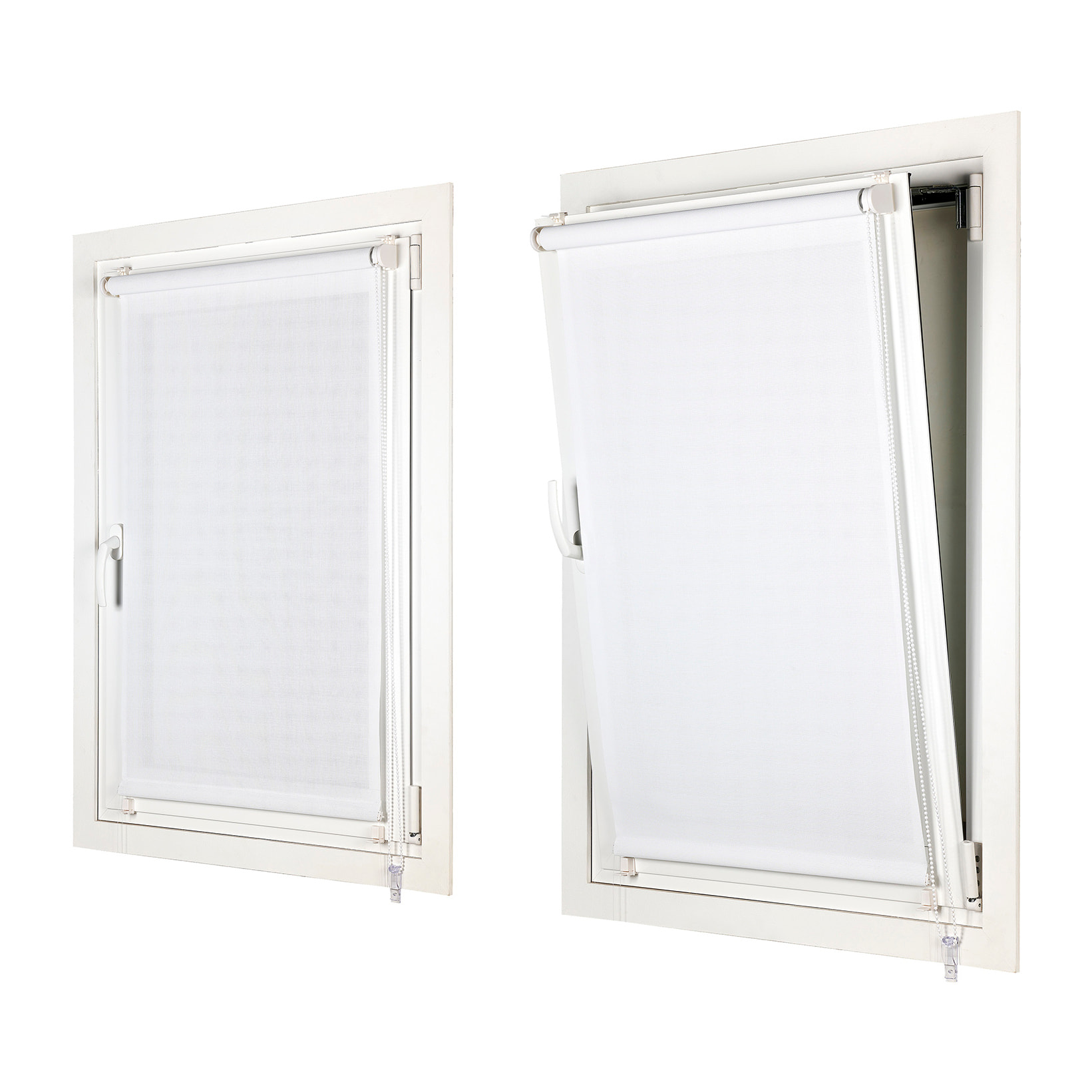 Enrollable CLIP&FIX SCREEN Blanco nieve