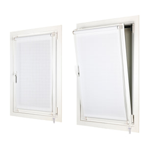 Enrollable CLIP&FIX SCREEN Blanco nieve