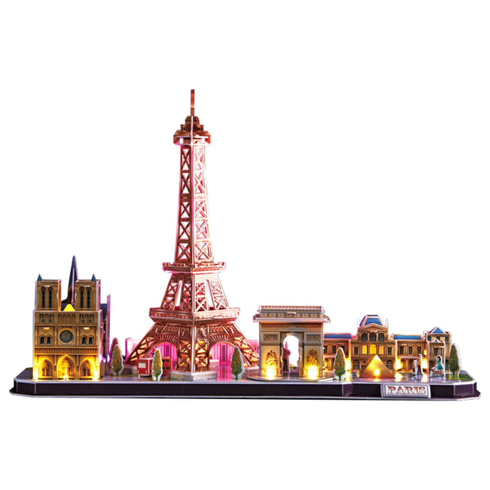 Puzzle 3D XL Parigi 53x14,5x27,5 cm.