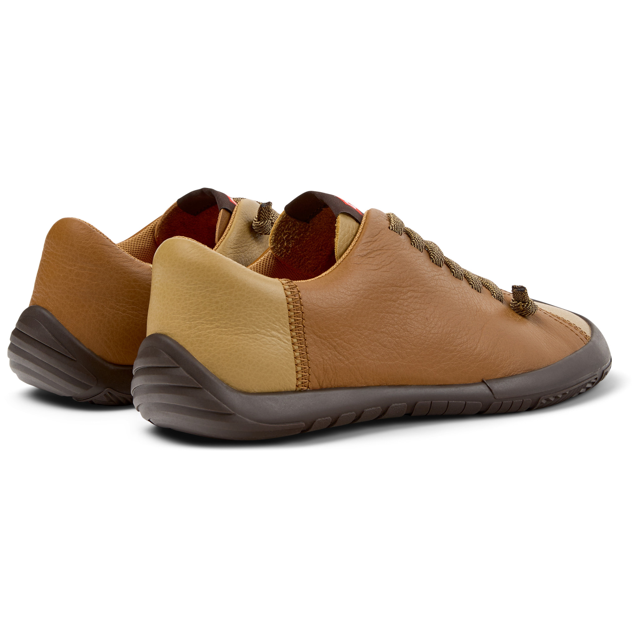 Sneakers - CAMPER Peu Path+ Twins - Marrone - Pelle liscia