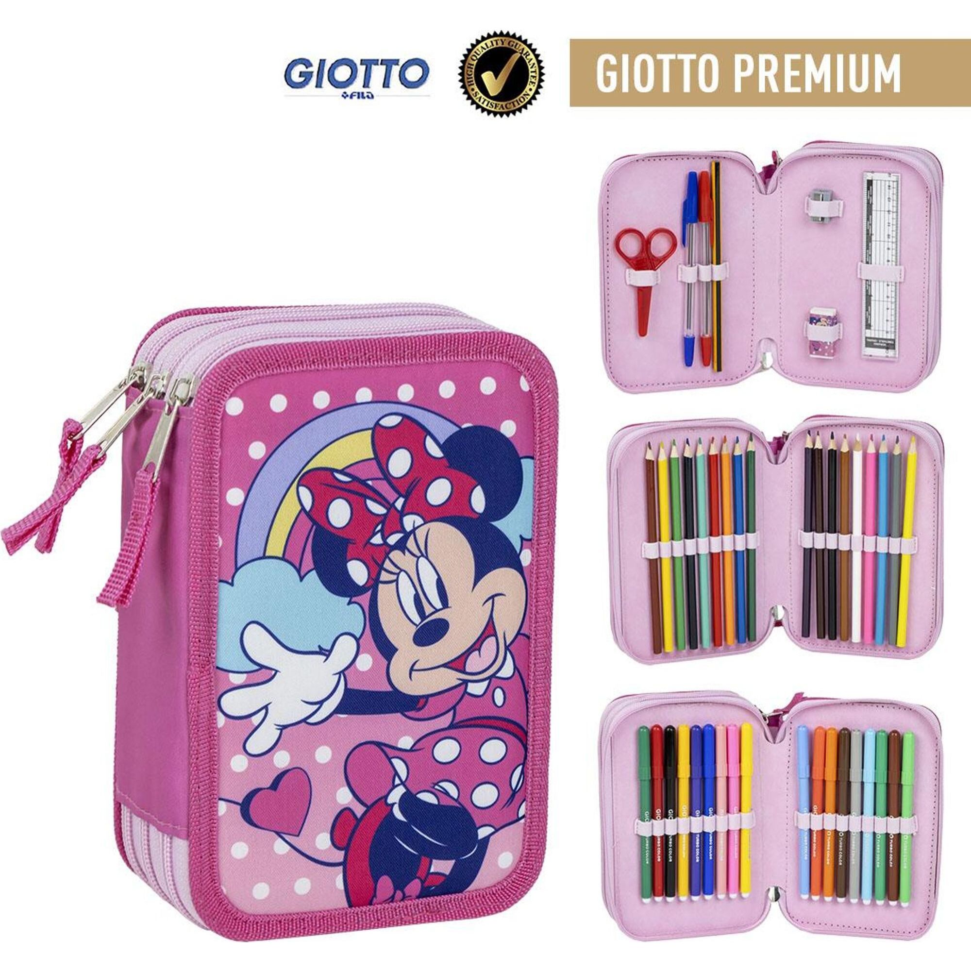 Plumier Con Accesorios Giotto Minnie