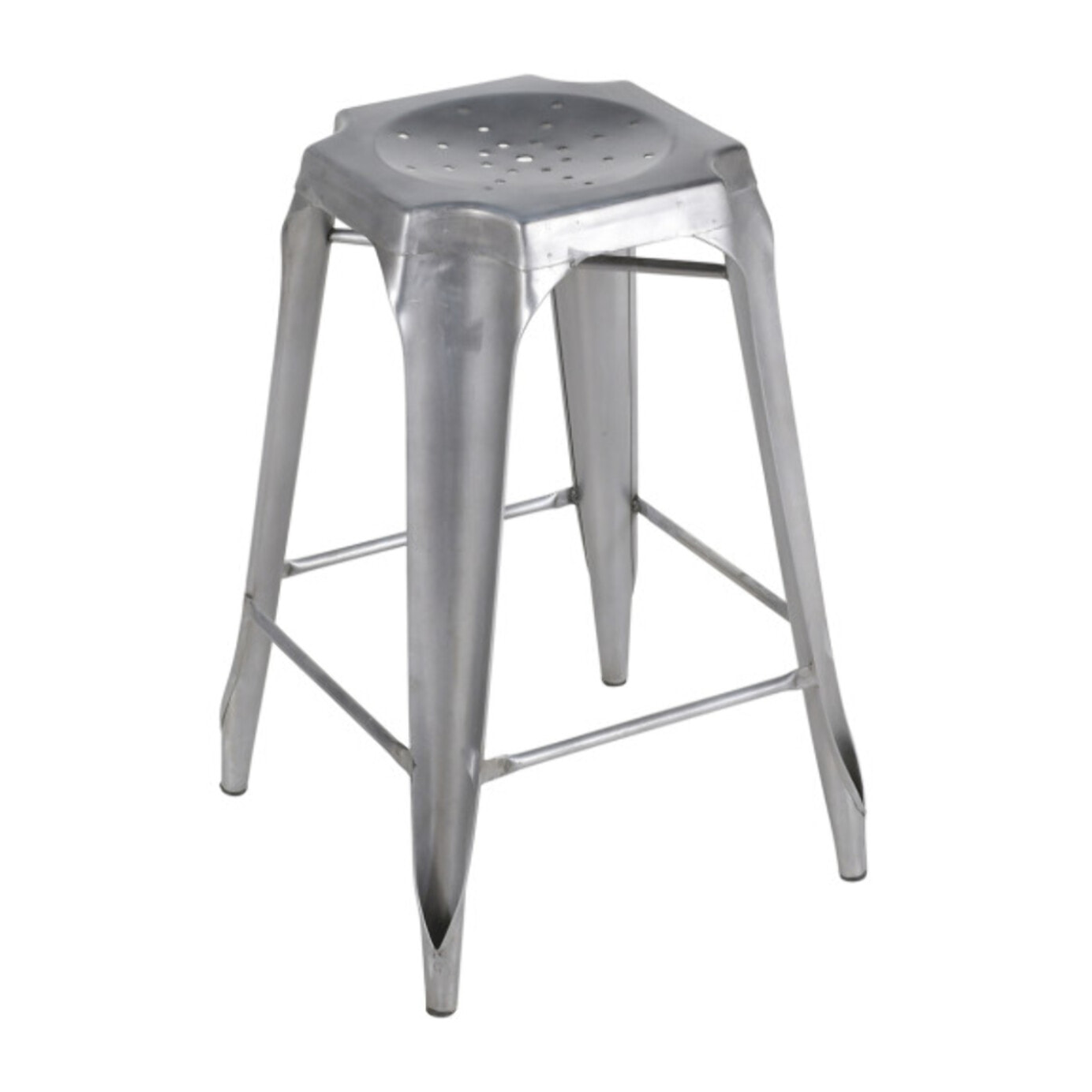 Tabouret de bar en métal au style industriel - STEAL