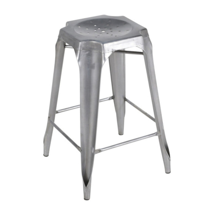 Tabouret de bar en métal au style industriel - STEAL