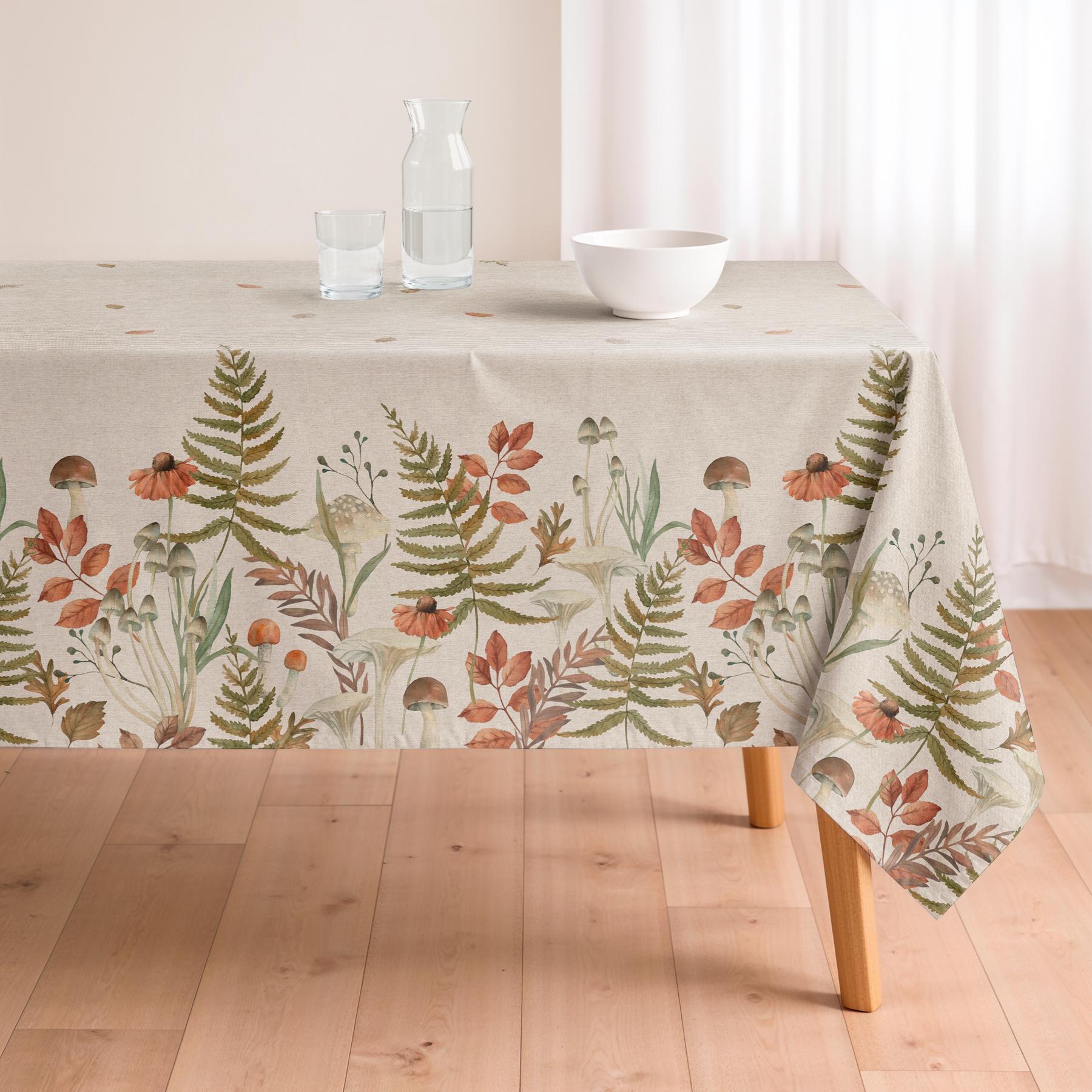 Mantel antimanchas VITTA NATURAL - 100% algodón