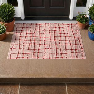 Tapis salon et chambre tissé motif géométrique MOFA
