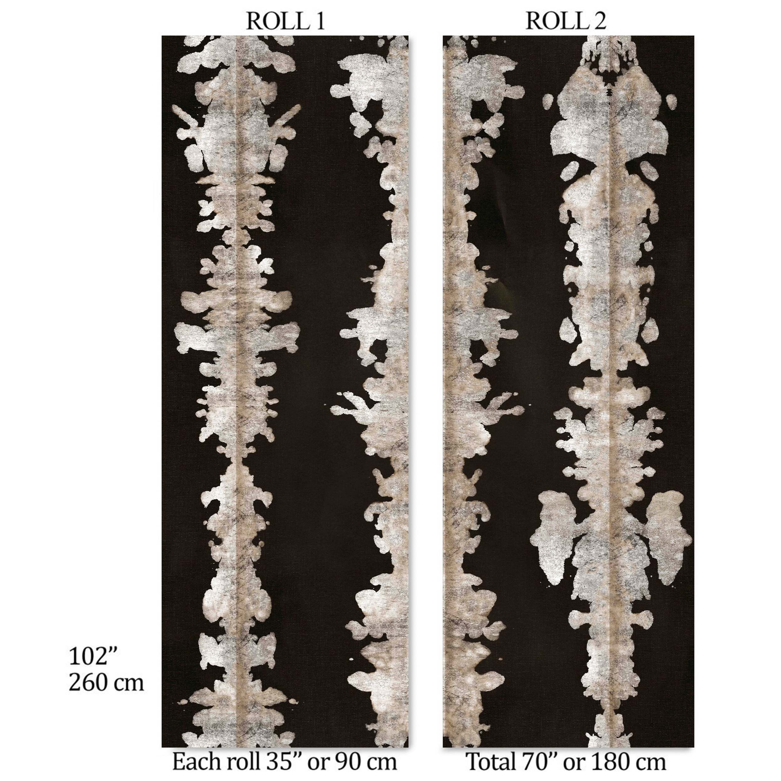 Carta da Parati Macchie Inchiostro