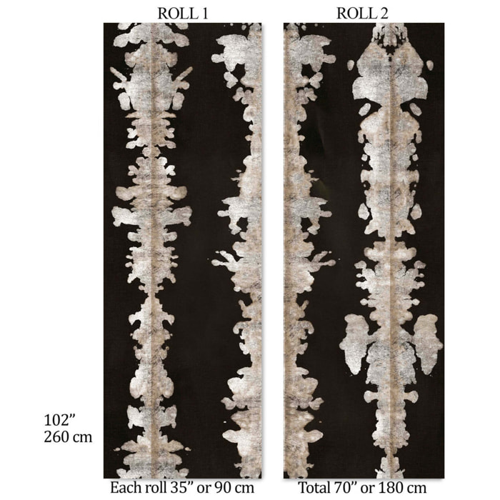 Carta da Parati Macchie Inchiostro