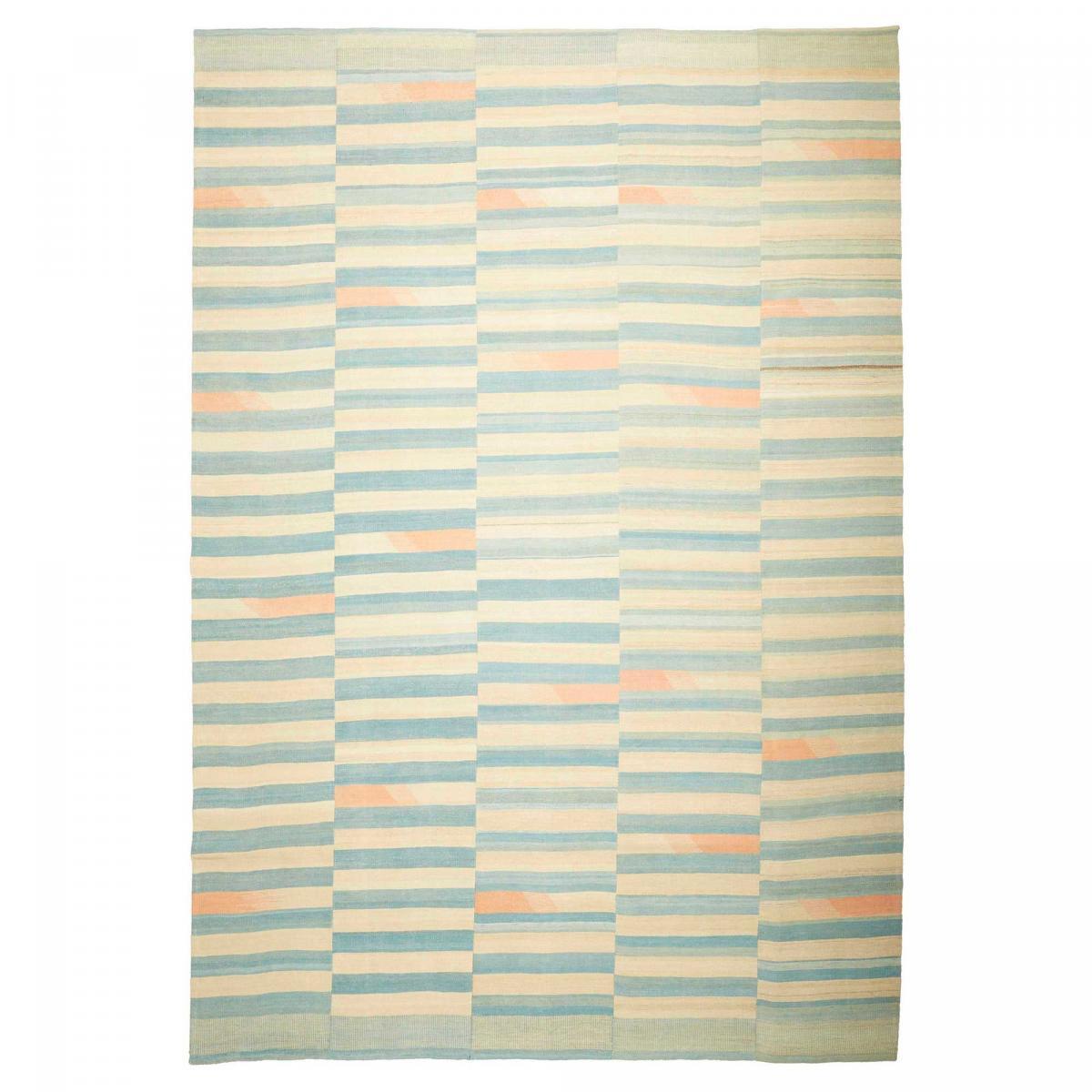 Authentique Tapis d'Orient kilim fait main en laine O