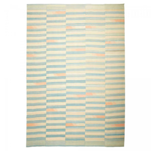 Authentique Tapis d'Orient kilim fait main en laine O