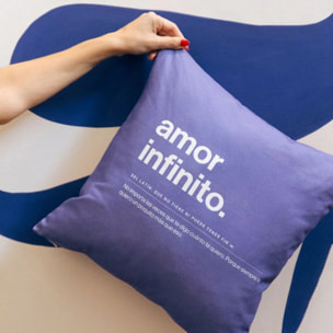Funda de Cojín "Amor infinito" Definición