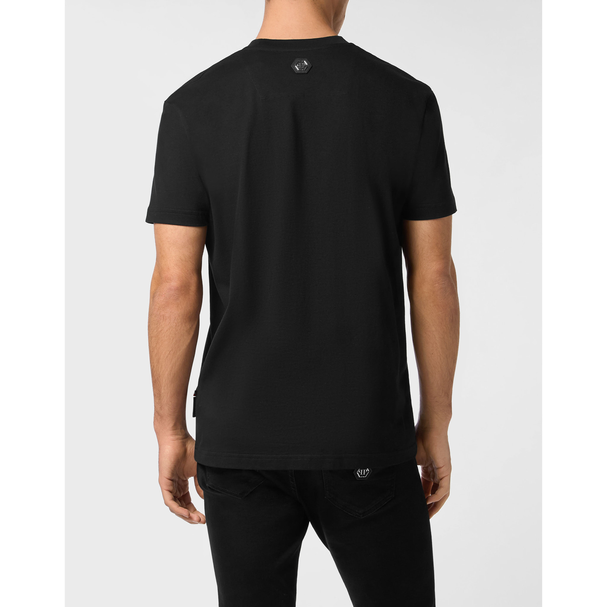 PHILIPP PLEIN T-Shirt Round Neck Ss SIGNATURE