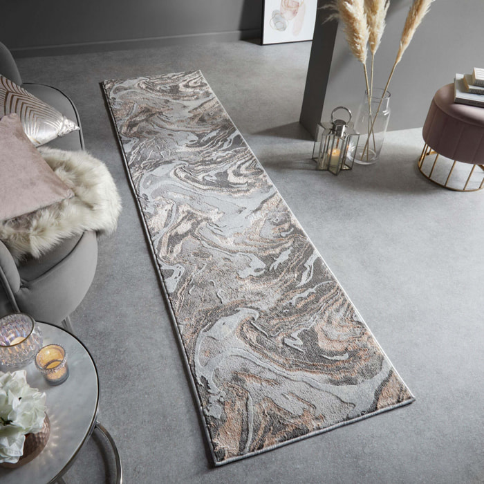 Tapis de couloir MARBRE