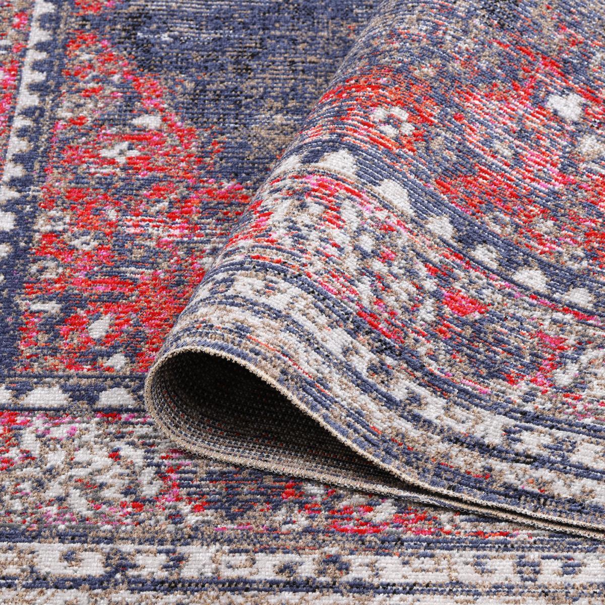 Tapis extérieur tissé kilim rectangle HEVU