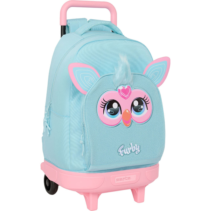 Mochila gde. c/ruedas compact extraible furby