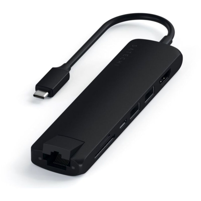 Hub USB C SATECHI USB-C Slim Multiport avec Ethernet