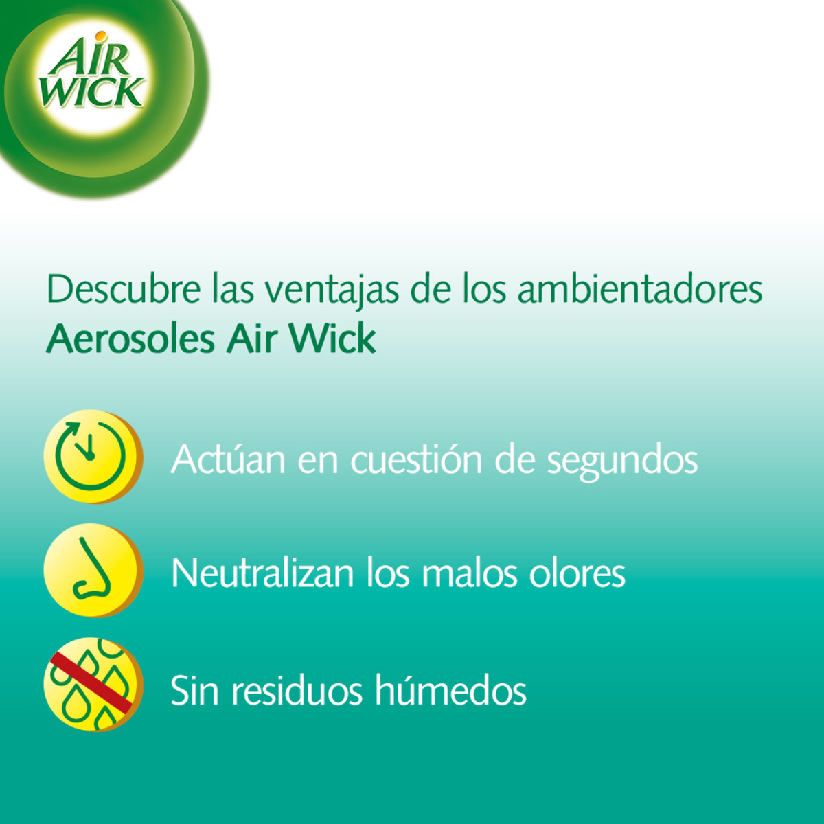 Air Wick Aerosol Ambientador Pure Nenuco