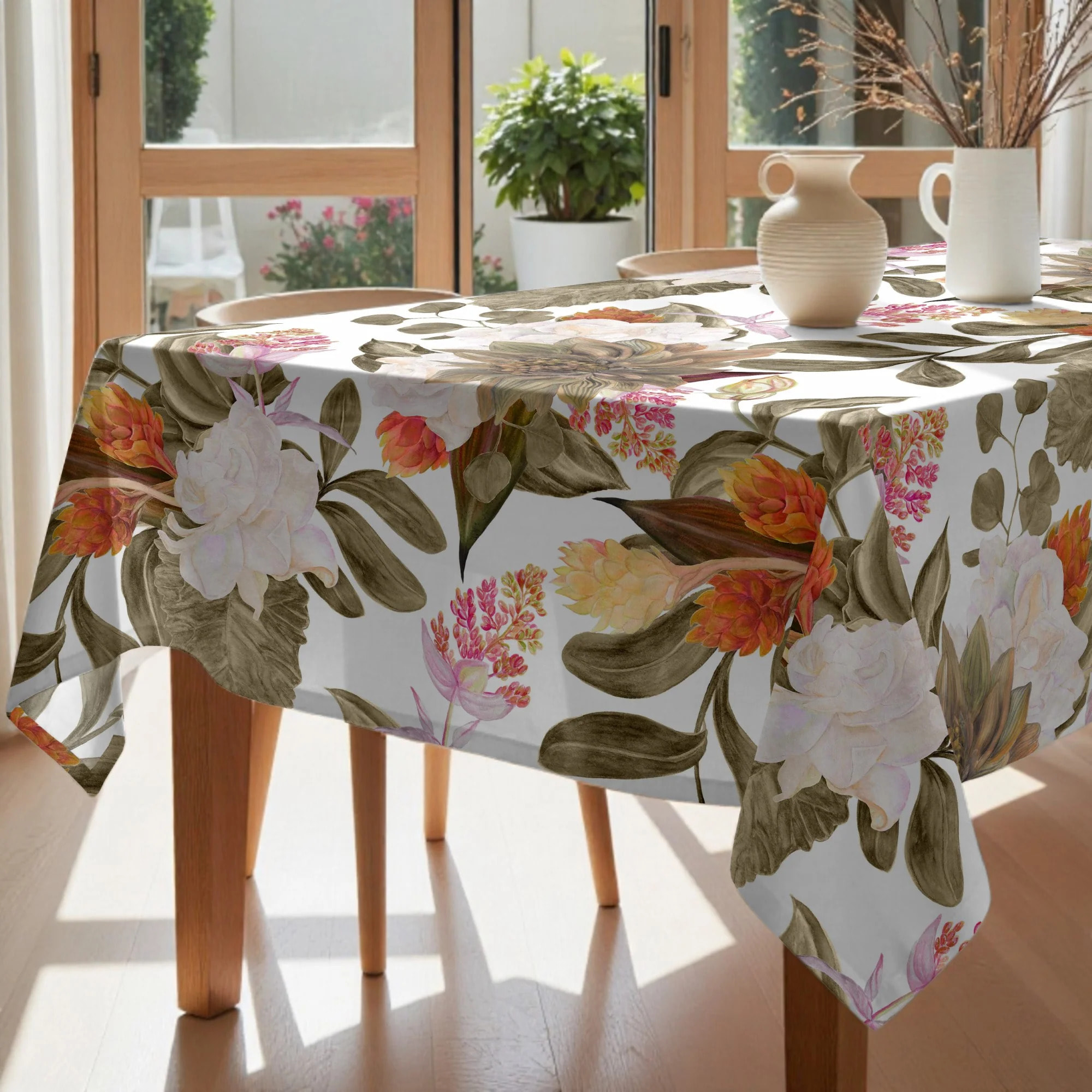 Nappe en résine anti-taches Ula Marron