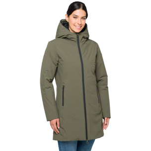 Giacca Hot Buttered termica impermeabile Anouk verde.