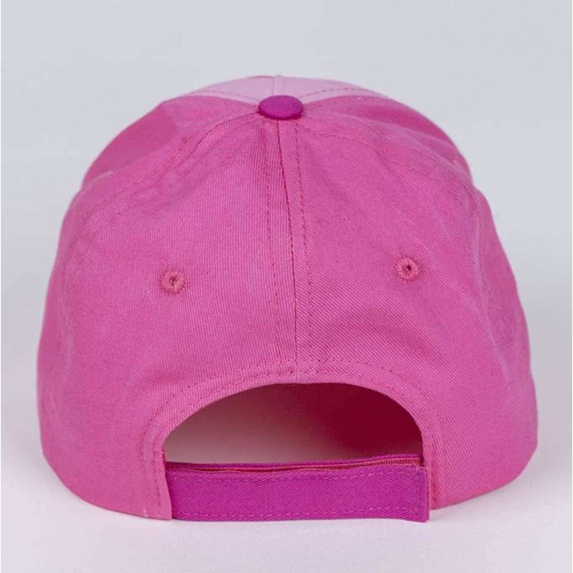 Gorra infantil con visera de la patrulla canina - color rosa - medida de 53 cm - elaborada con 65% algodón y 35% poliéster