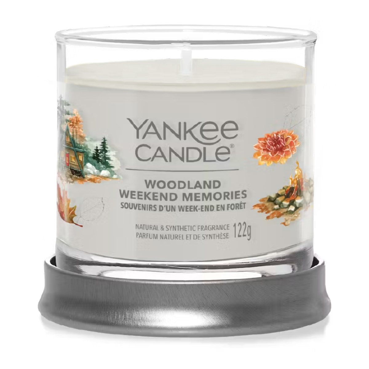 Candela piccola signature Woodland Weekend Memories Yankee Candle