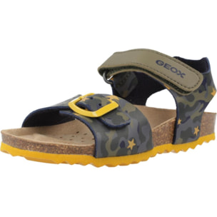 Sandalias Niño de la marca GEOX  modelo B SANDAL CHALKI BOY VERDE