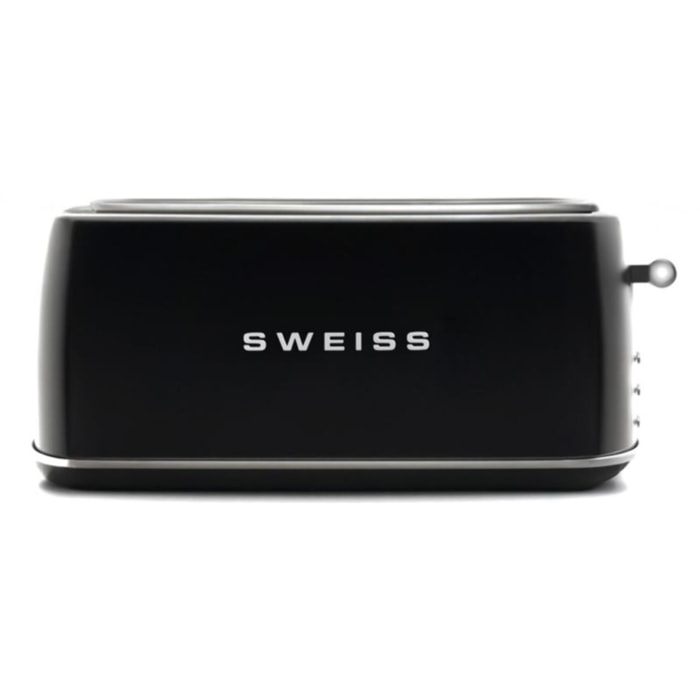 Grille-pain SWEISS baguette vintage noir GRV9