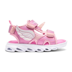 Sandalias Pink Wings de Niña Con Detalles de Unicornio