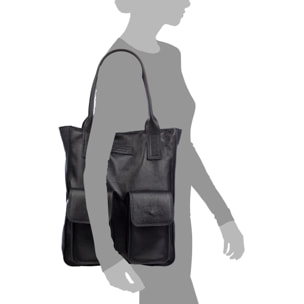 Bellona Bolso Tote Mujer. Piel auténtica Dollaro