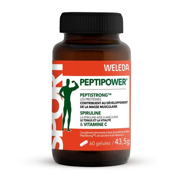 WELEDA - Complément alimentaire PeptiPower® - 60 gélules