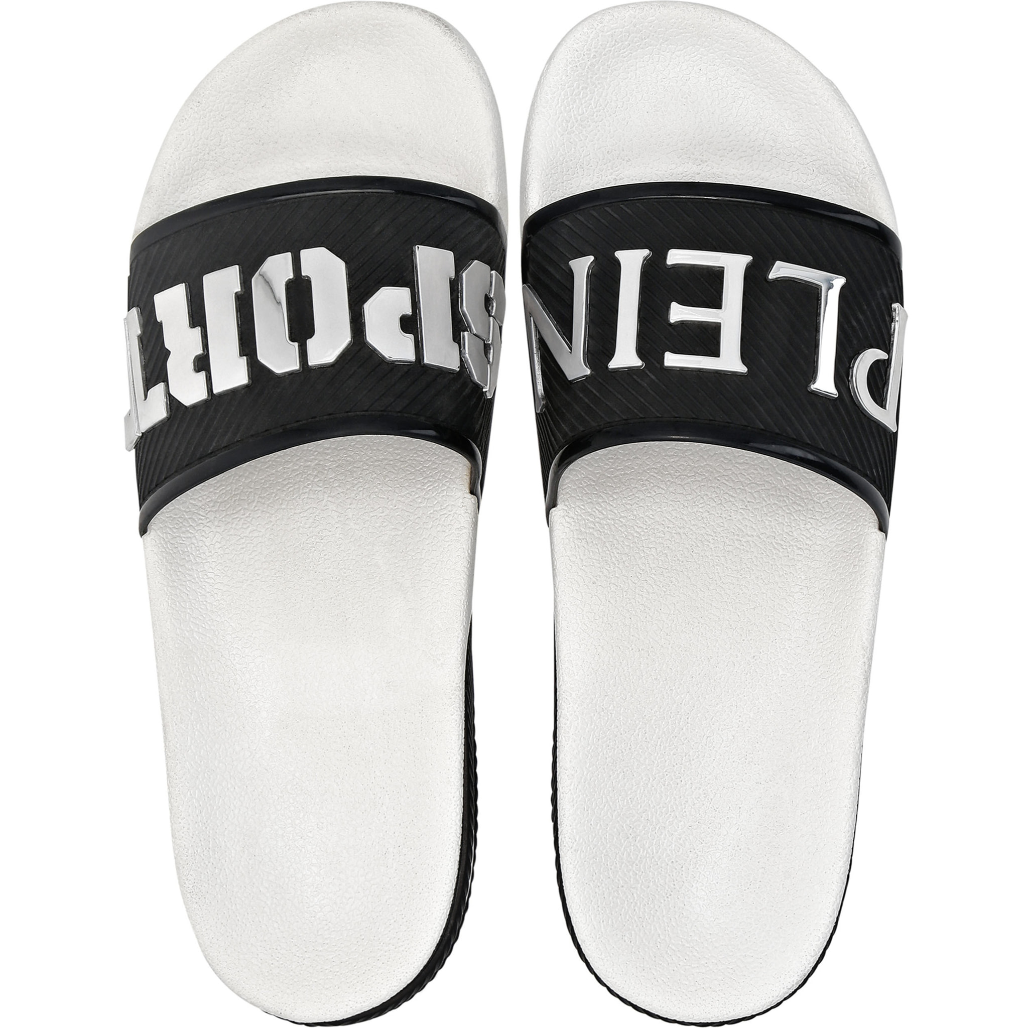 PLEIN SPORT Sandalias planas de goma