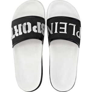 PLEIN SPORT Sandalias planas de goma