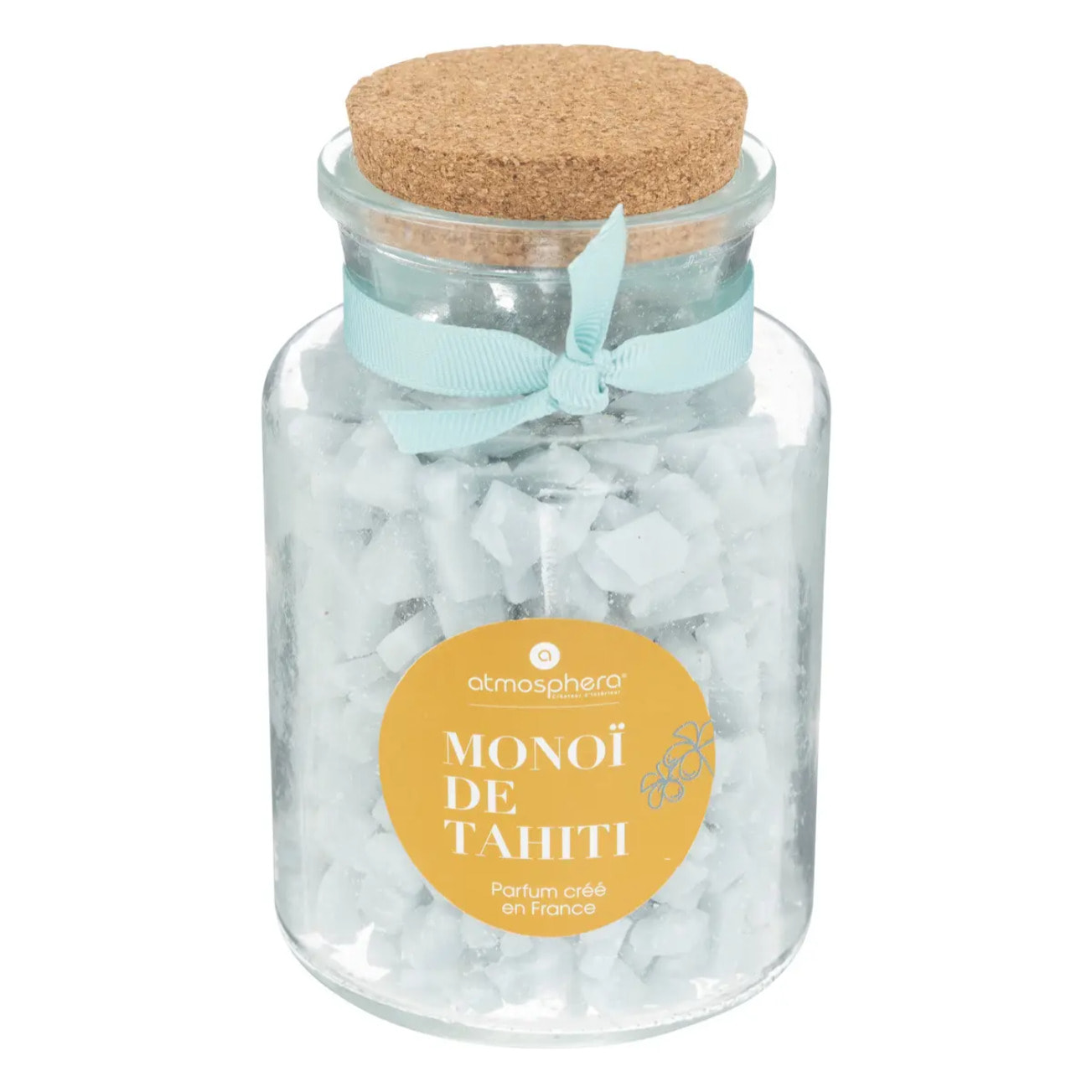 Cire parfumée "Izor" en verre 150g monoï