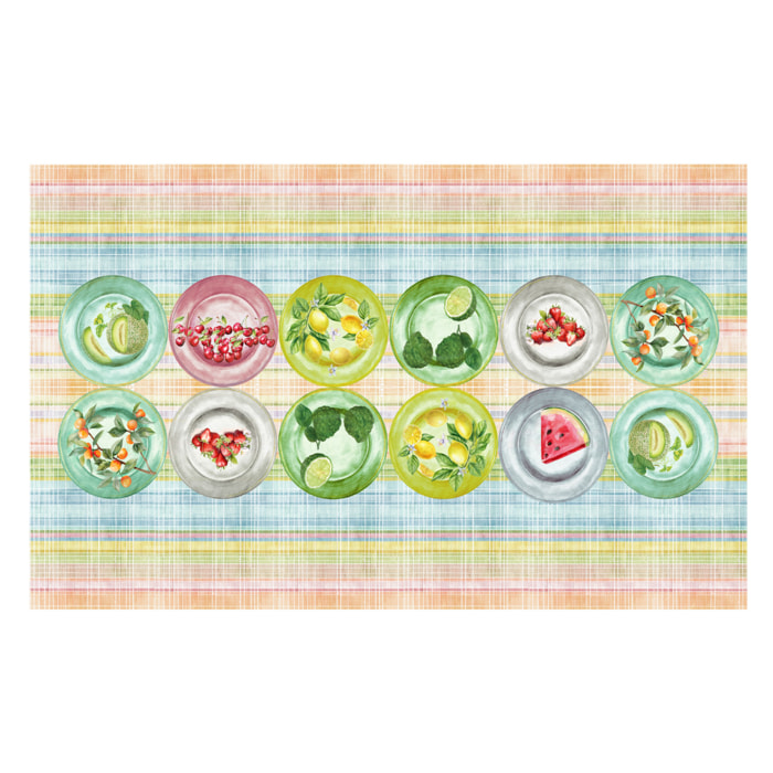 Tovaglia Copritavolo Cucina In Stampa Digitale Disegno Pic Nic GI