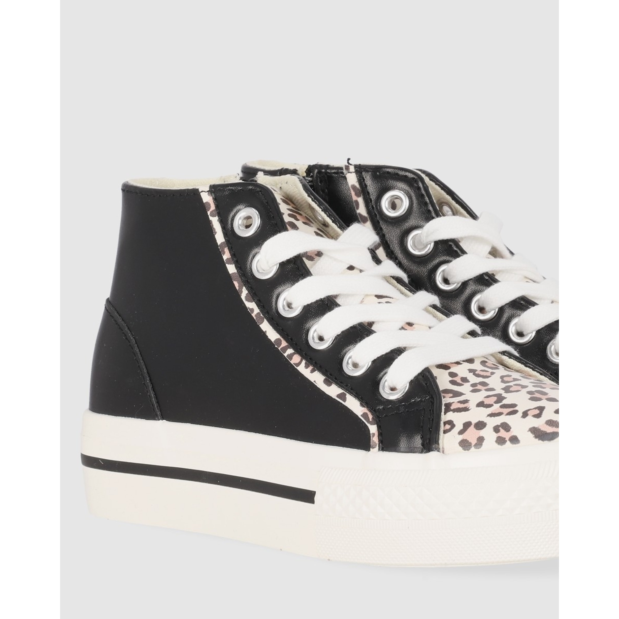 Deportivos - Negro - Tacón: