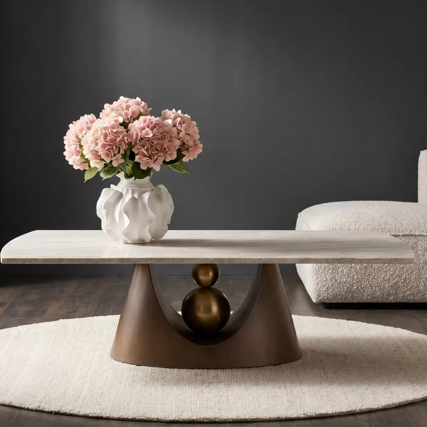 Table basse Geraldo 140x80cm Kare Design