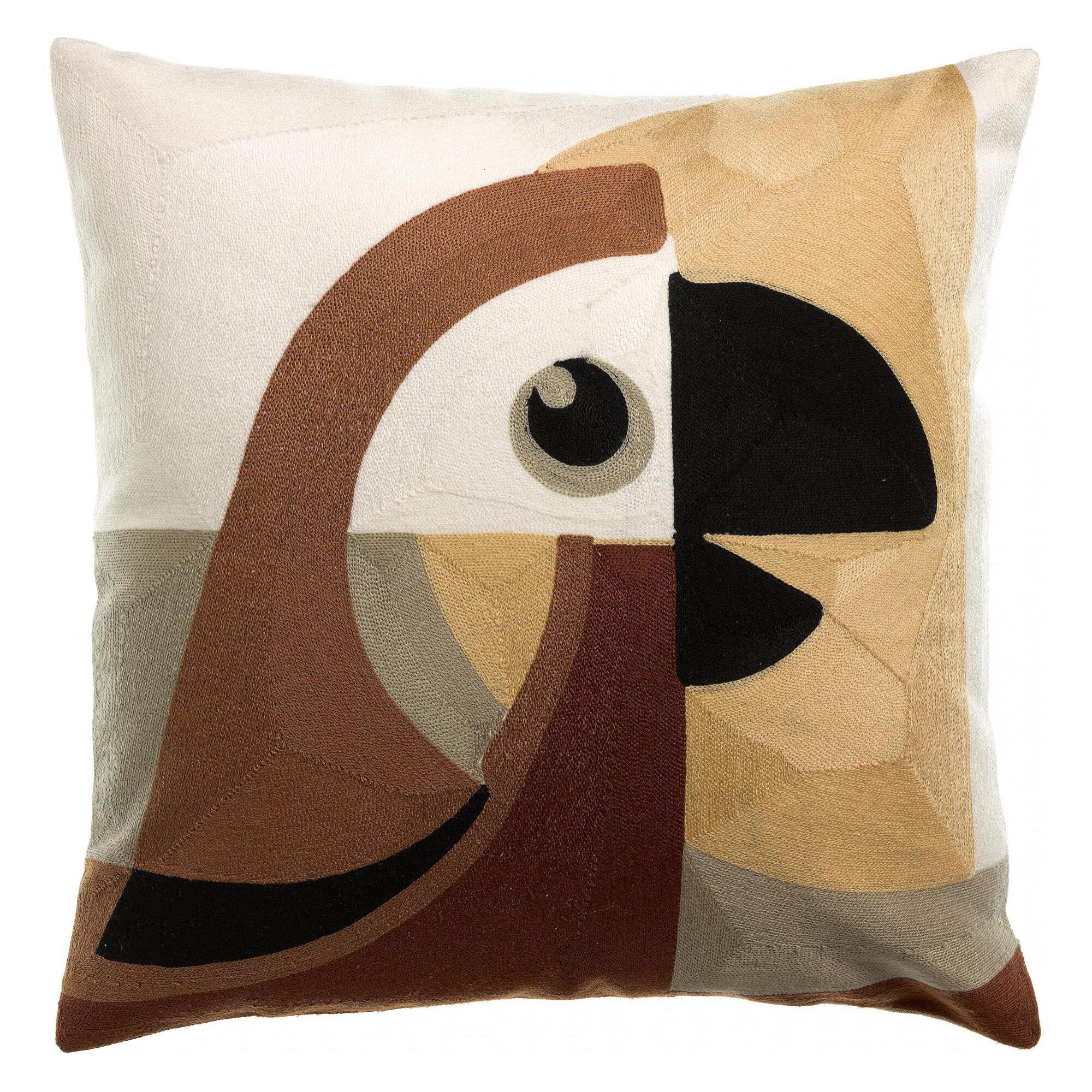 Coussin brodé Loro