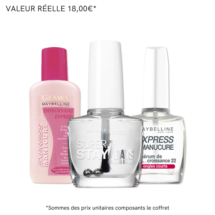 Coffret Soin des ongles Superstay 7 Days