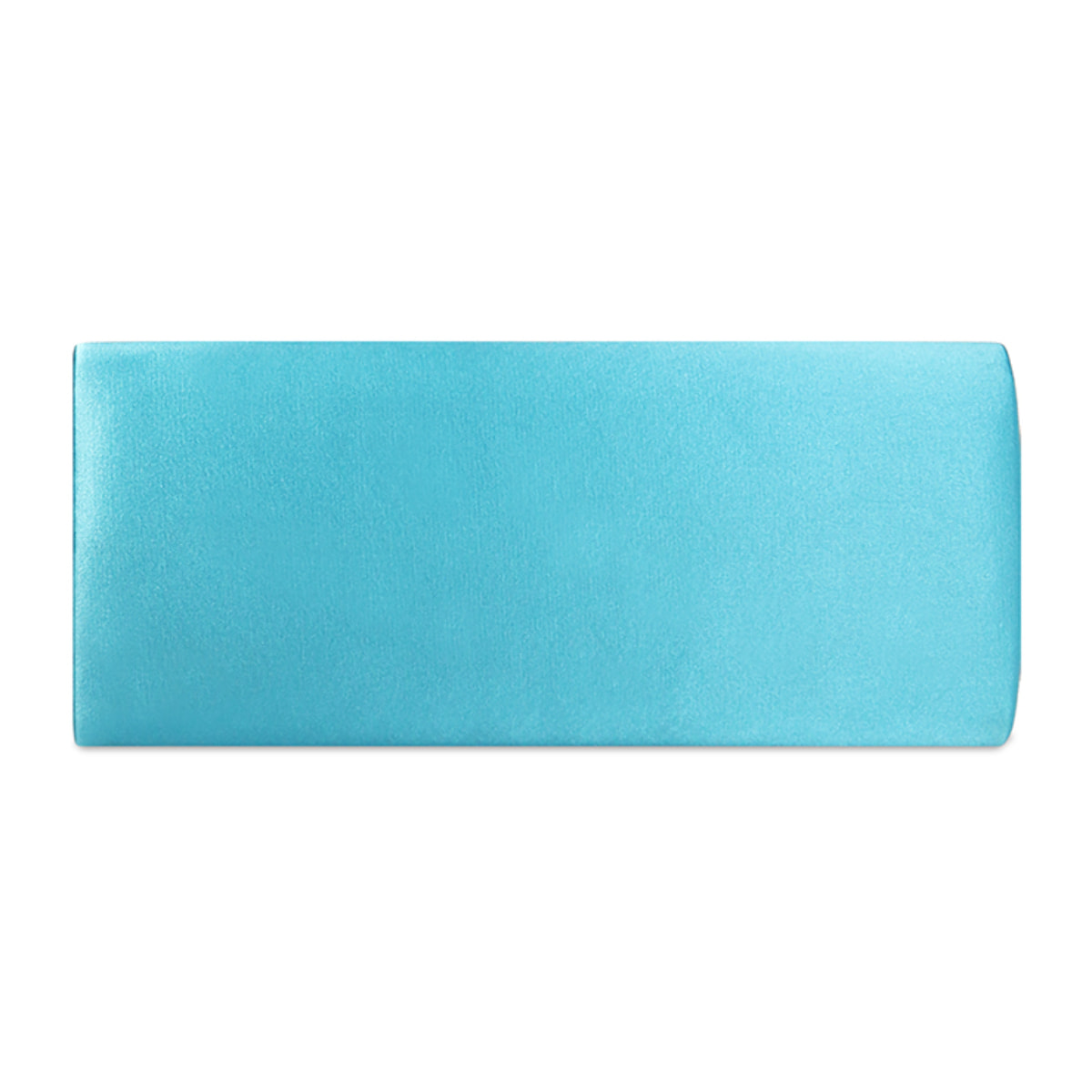 Pochette bow céleste en satin