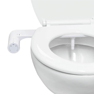 Bidet universel pour abattant de WC, blanc (EASYBIDET)