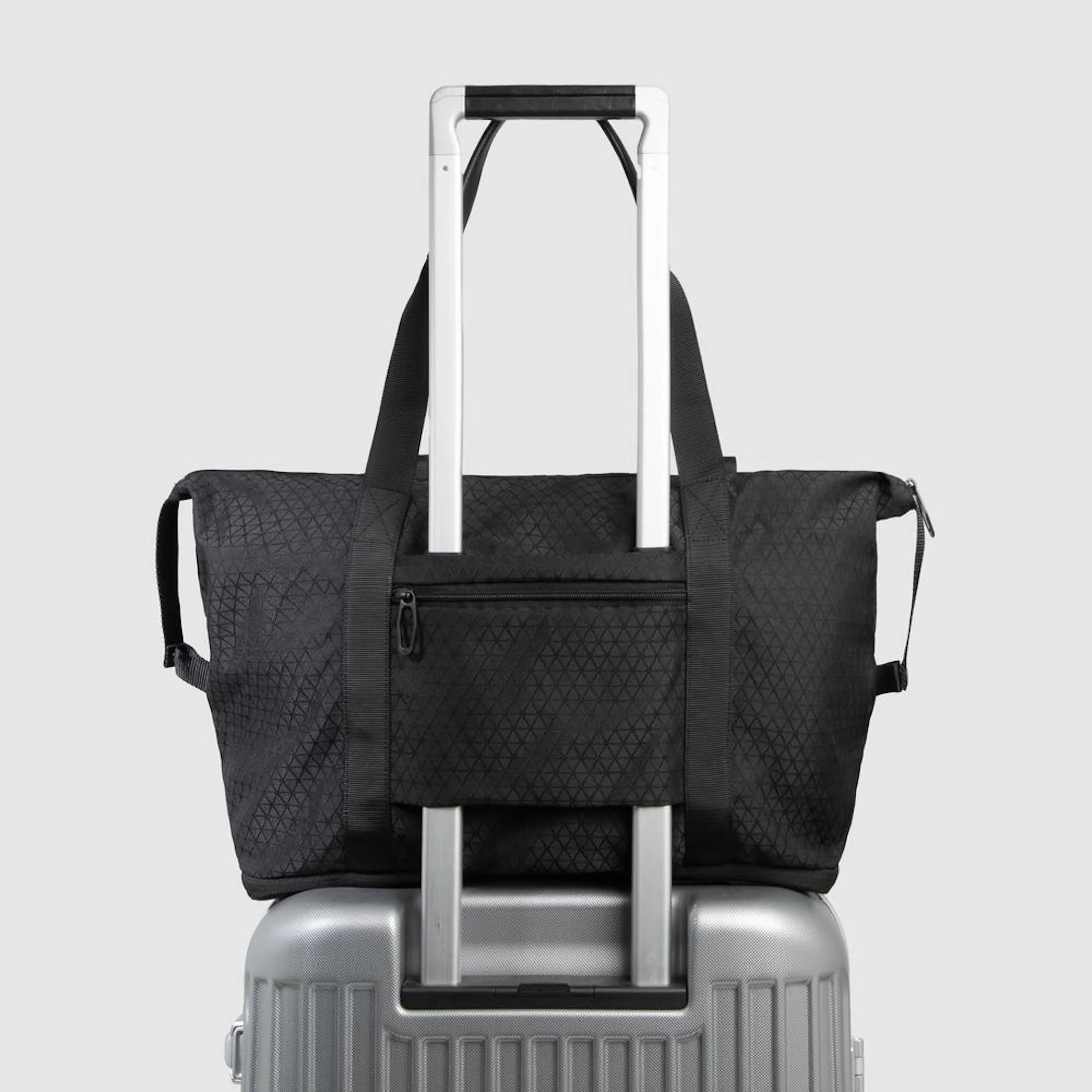 Piquadro Borsa da viaggio pieghevole in tessuto riciclato, espandibile