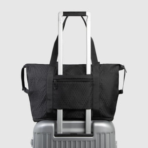 Piquadro Borsa da viaggio pieghevole in tessuto riciclato, espandibile