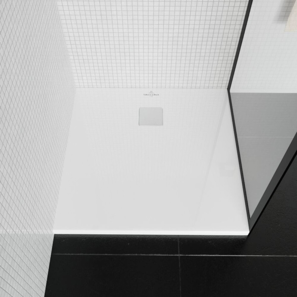 Receveur découpable Exclusive blanc