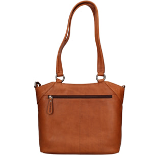 Borsa a spalla da uomo - Modello False - Vera pelle - 30.0 x 30.0 x 6.0 cm